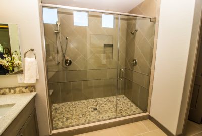 Tile Accent Shower